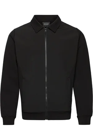 Lyle & Scott Softshell Hybrid Track Jacket Tynd Jakke Black