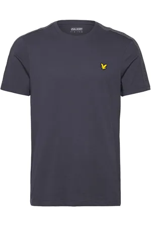 Lyle & Scott Tape T-Shirt Sport Men Men Sports Clothes Sport Tops Sport T-Skjorte Navy