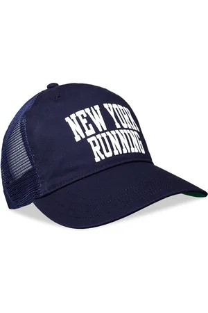 Ralph Lauren Cotton Twill Trucker Cap Accessories Headwear Caps Navy