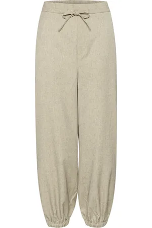 INWEAR Weiiw Pullon Pants Bottoms Sweatpants Beige