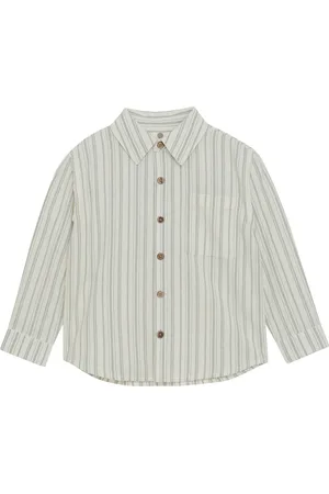 EN FANT Shirt Ls Tops Shirts Long-sleeved Shirts Green