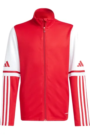 adidas Sq25 Tr Jkt Y Sport Sweatshirts & Hoodies Sweatshirts Red