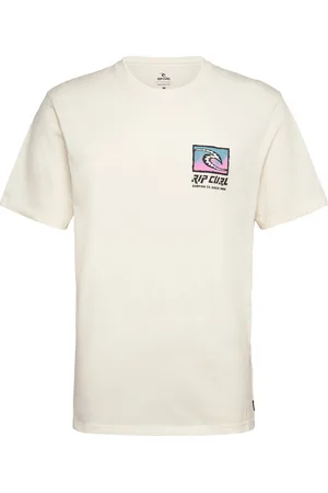 Rip Curl Raw Energy Trad Tee Sport Men Men Sports Clothes Sport Tops Sport T-Skjorte Beige