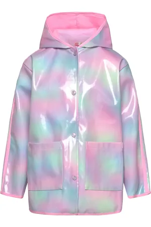 Billieblush Rain Coat Outerwear Rainwear Jackets Pink