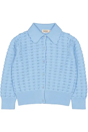 Marmar Copenhagen Tulda Tops Knitwear Cardigans Blue
