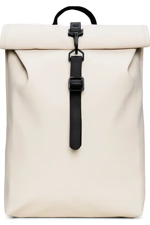 Rains Rolltop Rucksack Mini W3 Rygsæk Taske Beige