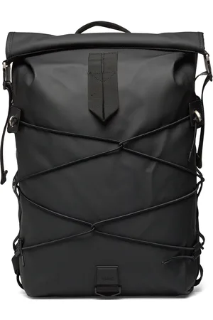Rains Trail Cord Rolltop Backpack W3 Rygsæk Taske Black