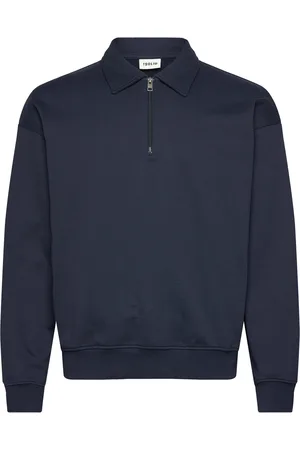 Solid Sdowney Tops Sweatshirts & Hoodies Sweatshirts Navy