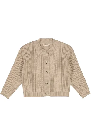 Marmar Copenhagen Tooti Tops Knitwear Cardigans Beige