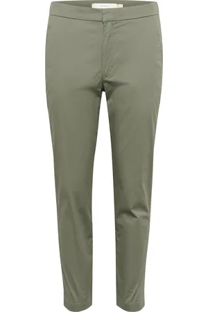 INWEAR Annaleeiw Long Pant Bottoms Trousers Chinos Green