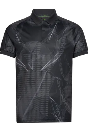 HUGO BOSS Paddy Desert Active Sport Men Men Sports Clothes Sport Tops Sport T-Skjorte Black