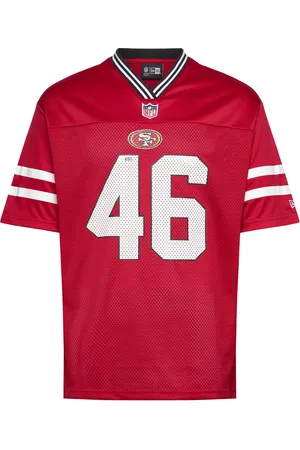 New Era Nos Nfl Mesh Tee Saf49E Sport Men Men Sports Clothes Sport Tops Sport T-Skjorte Red