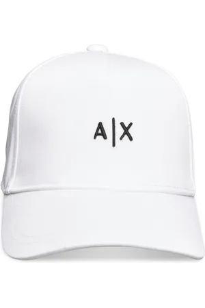Armani Exchange Baseball Hat Accessories Headwear Caps White