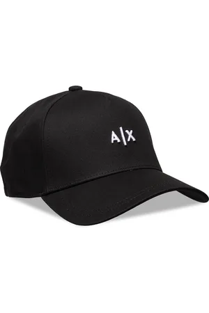 Armani Exchange Baseball Hat Accessories Headwear Caps Black