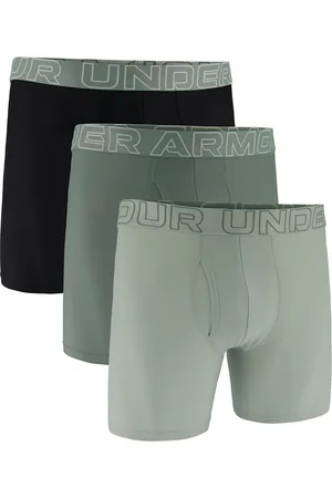 Under Armour Ua Performance Tech Mesh -Solid 6 In 3Pk Sport Men Sport Clothing Sport Underwear Sport Boxers Multi/patterned