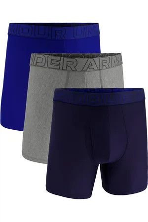 Under Armour Ua Performance Tech Mesh -Solid 6 In 3Pk Sport Men Sport Clothing Sport Underwear Sport Boxers Multi/patterned
