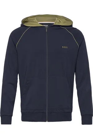 HUGO BOSS Mix&Match Jacket H Tops Sweatshirts & Hoodies Hoodies Navy