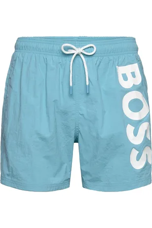 HUGO BOSS Octopus Badeshorts Blue