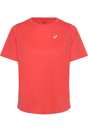 Asics Core Ss Top Sport Women Sport Clothing Sports Tops & T-shirts Sport T-Skjorte Red