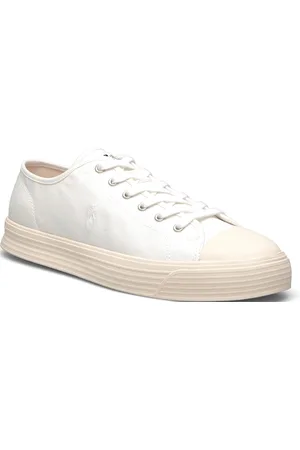 Ralph Lauren Canvas-Ayers Low Pp-Sk-Ltl Low-top Sneakers White