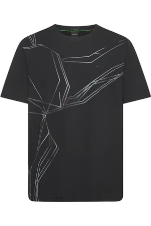 HUGO BOSS Tee Beetle Sport Men Sports Clothes Sport Tops Sport T-Skjorte Black