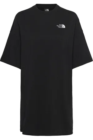 The North Face W S/S Essential Over Tee Dress Sport T-shirt Dresses Black