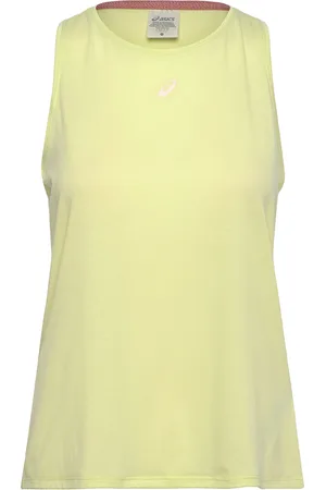 Asics Nagino Run Adjustable Tank Sport Sport Clothing Sports Tops & T-shirts Sport Tank Tops Yellow