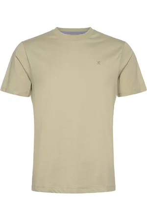 Hackett Pima Cotton Tee Tops T-Kortærmet Skjorte Green