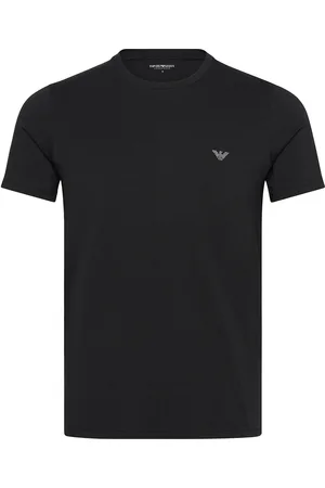 Emporio Armani 2 Pack Top Tops T-Kortærmet Skjorte Black