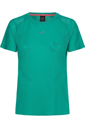 Asics Metarun Ss Top Sport Women Sport Clothing Sports Tops & T-shirts Sport T-Skjorte Green