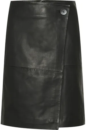 INWEAR Wennaiw Skirt Skirts Knee-length & Midi Skirts Black