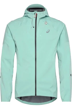 Asics Metarun Waterproof Jacket Sport Sport Clothing Sport Outerwear Sport Jackets Sport Training Jackets Green