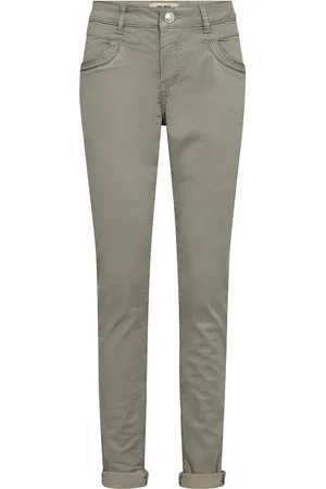 Mos Mosh Mmnaomi Treasure Pant Bottoms Trousers Khaki Green