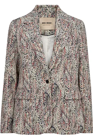 Mos Mosh Mmlinea Paloma Blazer Blazers Single Breasted Blazers Multi/patterned