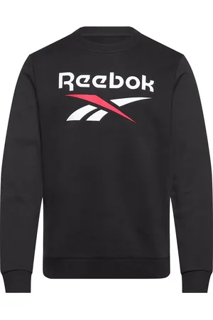 Reebok Reebok Identity Big Logo Fleece Cre Sport Sport Clothing Sport Sweatshirts & Hoodies Black