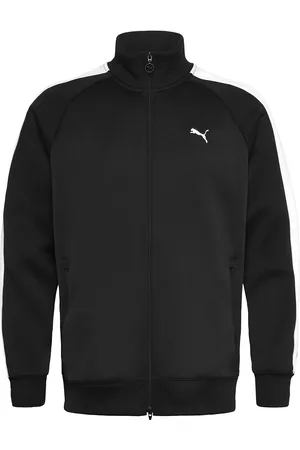 PUMA T7 Always On Track Jacket Dk Sport Sport Clothing Sport Sweatshirts & Hoodies Sport Sweatshirts Black