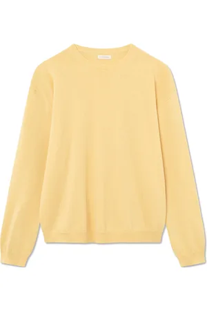Studio Feder Sophie Knit Tops Knitwear Jumpers Yellow