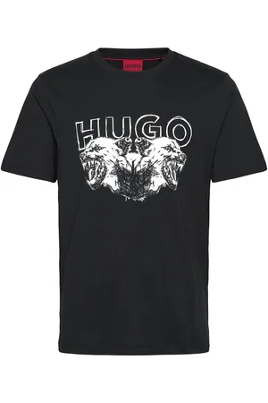 HUGO BOSS Durro Tops T-Kortærmet Skjorte Black