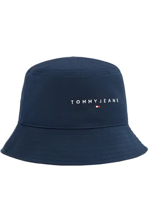 Tommy Hilfiger Tjw Linear Logo Bucket Hat Accessories Headwear Bucket Hats Navy