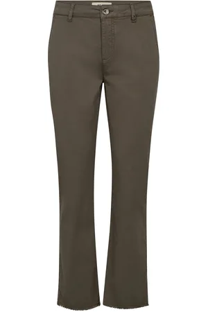 Mos Mosh Mmclarissa Chino Pant Bottoms Trousers Chinos Brown