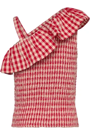 The New Tnnally Short S_L Top Tops T-shirts Sleeveless Red