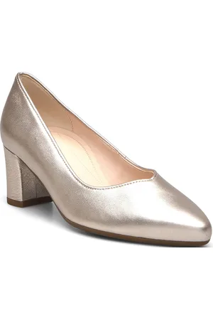 Gabor Pumps Shoes Heels Pumps Classic Gold