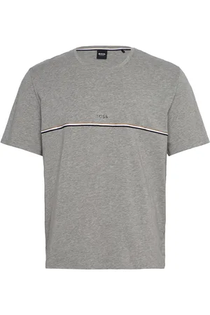 HUGO BOSS Unique T-Shirt Tops T-Kortærmet Skjorte Grey