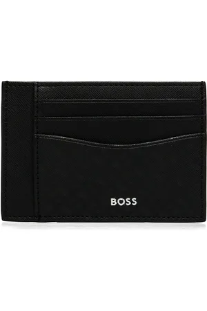 HUGO BOSS Zair_M_Big Cc Designers Wallets Cardholder Black