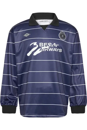 bls hafnia Irwin Jersey Designers T-Langærmet Skjorte Navy