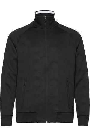 HUGO BOSS Skarley Striped C Sport Men Sports Clothes Sport Tops Sport T-Skjorte Black