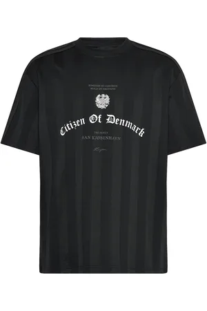 HAN Kjøbenhavn Football Jersey Tee Designers T-Kortærmet Skjorte Black