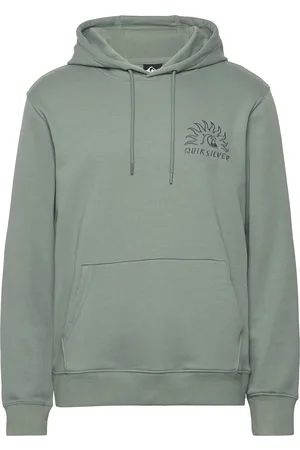 Quiksilver Graphic Mix Hoodie Sport Sport Clothing Sport Sweatshirts & Hoodies Sport Hoodies Green