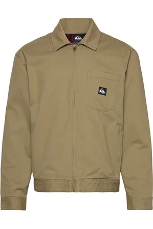 Quiksilver Dna Surf Harrington Sport Sport Clothing Sport Outerwear Sport Jackets Sport Casual Jackets Khaki Green