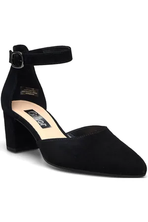 Gabor Ankle-Strap Pumps Shoes Heels Pumps Classic Black